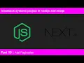 Make Pagination NodeJS and NextJS