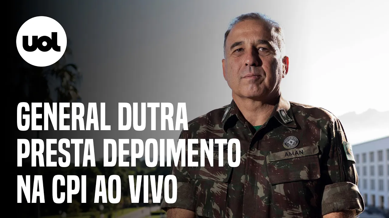 ???? CPI do dia 8 de janeiro: General Dutra, ex-chefe militar no Planalto, presta depoimento ao vivo
