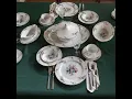 Vintage Noritake China Set and Beautiful Hutch Service for 12 plus extras