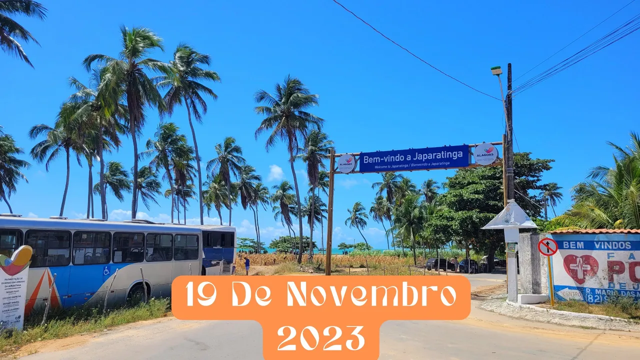 Japaratinga Alagoas 19 Novembro 2023. Dicas de hospedagem, centrinho  Praia  do salgado