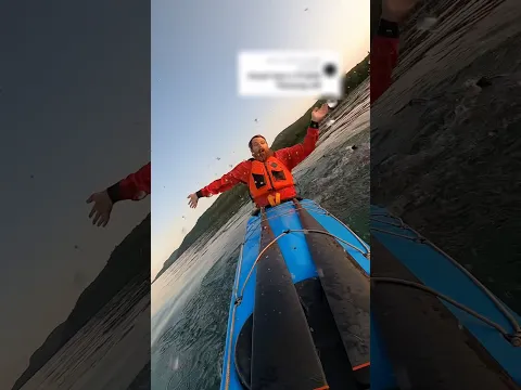 What would you do if your boat capsized in the sea? #shorts