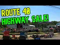 The HISTORIC NATIONAL ROAD US 40 YARD SALE in Ohio