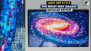 Building LEGO stars out of helmets, whisks & brushes? Art 31212 The Milky Way Galaxy review