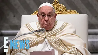 Pope Francis Speaks Out Amid Hospitalization | E! News
