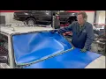 How to Remove IMPOSSIBLE Aged Sealant in Old Car Rubber Windshield Seals