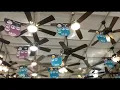 Ceiling fans at Lowes in WV March 2021