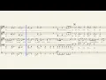 Waving Through a Window - Pentatonix (Full Sheet Music with Lyrics)