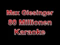 Max Giesinger - 80 Millionen (EM Version) - Karaoke