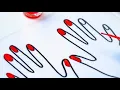 Nail Painting Activity - Fun Creative Relaxing Art Idea