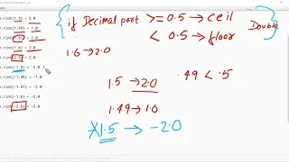 Class 10th ICSE Math rint function In JAVA Chapter 7 Part 3
