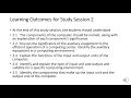 Csc 102 Session 2 Unit 1