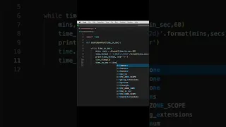 Python Program to create countdown timer in 60 Secs