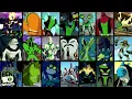 Lagu EVERY CLASSIC ALIENS TRANSFORMATIONS IN OMNIVERSE | BEN 10