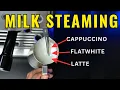 Beginner s Guide to Steaming Milk Perfect Cappuccino Flat White Latte Easy Timing