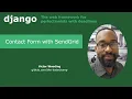 Django Contact Forms with SendGrid