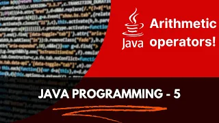 Arithmetic operators - Java Programming tutorial in Tamil