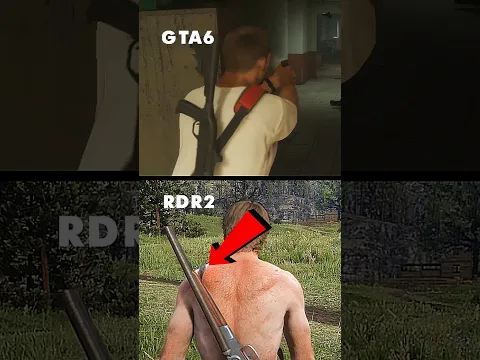 RDR2 es más Realista en Algunos detalles que GTA 6 #gta #rdr2
