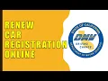 How to Renew your Car registration