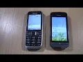 Incoming call \u0026 Outgoing call at the Same Time Nokia E52+Nokia C5-03