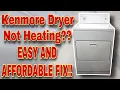 How to Fix Kenmore Electric Dryer NOT Heating Model Number 110 60722990