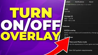 How to Turn NVIDIA Game Overlay with NVIDIA App