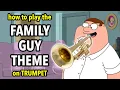 Download Lagu How to play the Family Guy Theme on Trumpet | Brassified