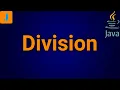 How To Do Division In Java