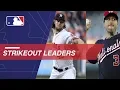 Check out the MLB strikeout leaders through April