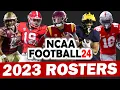 2023-2024 Rosters for NCAA Football - Power 5 Teams Complete (PS3, PC, X-BOX 360)