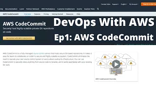 AWS CodeCommit DevOps With AWS Ep 1