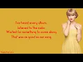 Download Lagu OUR SONG - TAYLOR SWIFT (Lyrics)