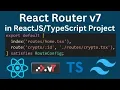 React Router v7 Tutorial Build ReactJS App with Routing Data Loading and Navigation