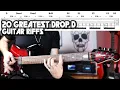 Download Lagu 20 Greatest DROP D Guitar Riffs | With Tab