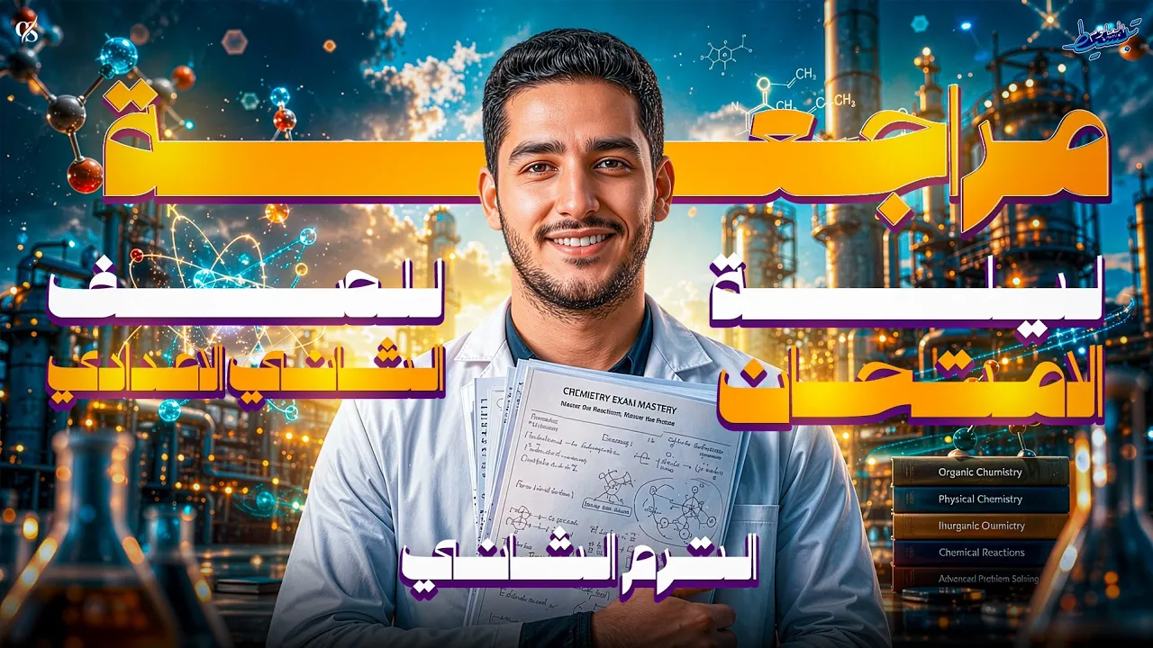 مراجعه علوم للصف الثاني الاعدادي ترم ثاني | مراجعة ليلة الامتحان