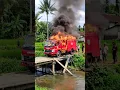 Download Lagu Truk pemadam kebakaran terbakar #trukoleng #viralvideo #reels #fyp