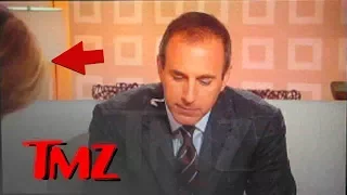 Matt Lauer Caught on Telling Meredith Vieira Keep Bending Over Nice View