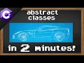 C abstract classes