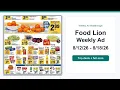 Food Lion Weekly Ad 26 - 26 Top 10 Deals