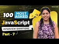 Top 100 JavaScript Interview Questions in Hindi 2026 Part 7 Crack Your JS Interview