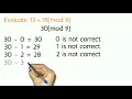 Modular Arithmetic Part 2 Glen Ramos