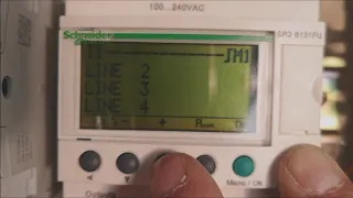 Programar PLC Zelio Panel Frontal Rele Programable