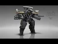 Designing Sci-Fi Military Robotics