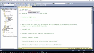 SQL DML Series - Basic SELECT Statement