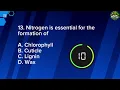 Nitrogen Cycle at a glimpse and 30 exam practice questions