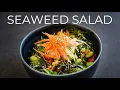 Recept voor Wakame Zeewiersalade | Hoe maak je een EENVOUDIG Japans bijgerecht (Zeewiersalade)