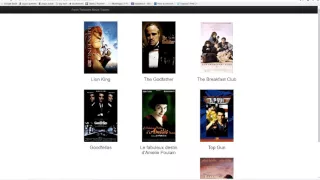 Python movie website
