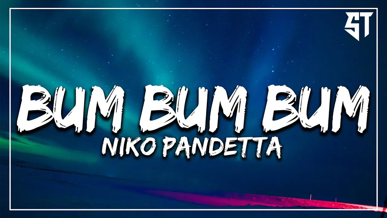 Niko Pandetta - BUM BUM BUM ( Testo/Lyrics )
