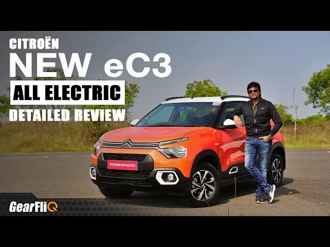 Citroen eC3 'Electric' - First Drive Review | Hindi | GearFliQ