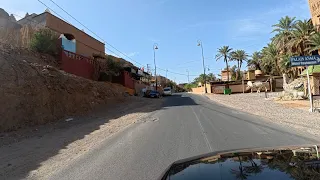 Entering Zagora from the Tazarine Road | Morocco Road Trip Drive