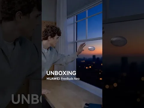 Something's arrived…🛸Introducing Neo! Noise OFF. New energy ON. Meet the all new #HUAWEIFreeBudsNeo